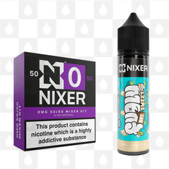 Blue Raspberry Cream Pie by Fugly But Sweet x Nixer E Liquid | 60ml Long Fill, Nicotine Type: Nicotine Free, Strength & Size: 00mg • 60ml • Inc VG/PG Shots (50/50)