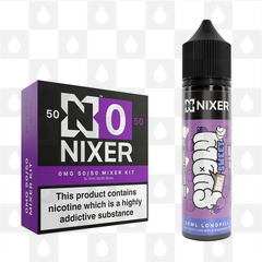 Dark Fruits Eton Mess by Fugly But Sweet x Nixer E Liquid | 60ml Long Fill, Nicotine Type: Nicotine Free, Strength & Size: 00mg • 60ml • Inc VG/PG Shots (50/50)