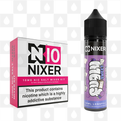 Dark Fruits Eton Mess by Fugly But Sweet x Nixer E Liquid | 60ml Long Fill, Nicotine Type: Nicotine Salt, Strength & Size: 10mg Salt • 60ml • Inc Shots (50/50)