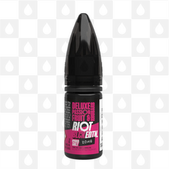Deluxe Passionfruit & Rhubarb S:ALT by Riot Squad E Liquid | 10ml Bottles, Strength & Size: 05mg • 10ml