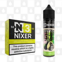 Ich Igo by Fugu x Nixer E Liquid | 60ml Long Fill, Nicotine Type: Regular Nicotine, Strength & Size: 03mg • 60ml • Inc Shots (50/50)