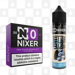 Nas Hii by Fugu x Nixer E Liquid | 60ml Long Fill, Nicotine Type: Nicotine Free, Strength & Size: 00mg • 60ml • Inc VG/PG Shots (50/50)