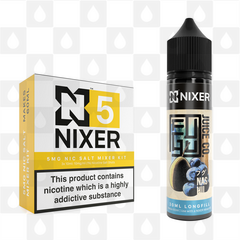 Nas Hii by Fugu x Nixer E Liquid | 60ml Long Fill, Nicotine Type: Nicotine Salt, Strength & Size: 05mg Salt • 60ml • Inc Shots (50/50)