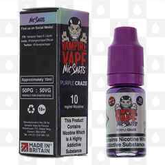 Purple Craze Nic Salt by Vampire Vape E Liquid | 10ml Bottles, Strength & Size: 10mg • 10ml