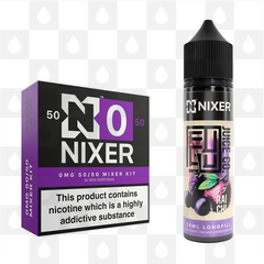 Rai Chi by Fugu x Nixer E Liquid | 60ml Long Fill, Nicotine Type: Nicotine Free, Strength & Size: 00mg • 60ml • Inc VG/PG Shots (50/50)