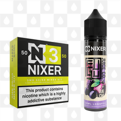Rai Chi by Fugu x Nixer E Liquid | 60ml Long Fill, Nicotine Type: Regular Nicotine, Strength & Size: 03mg • 60ml • Inc Shots (50/50)