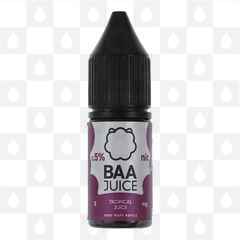 Tropical Juice Nic Salt by Baa Juice E Liquid | 10ml Bottles, Strength & Size: 05mg • 10ml
