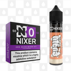 Yum Yum by Fugly But Sweet x Nixer E Liquid | 60ml Long Fill, Nicotine Type: Nicotine Free, Strength & Size: 00mg • 60ml • Inc VG/PG Shots (50/50)