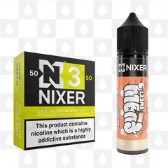 Yum Yum by Fugly But Sweet x Nixer E Liquid | 60ml Long Fill, Nicotine Type: Regular Nicotine, Strength & Size: 03mg • 60ml • Inc Shots (50/50)