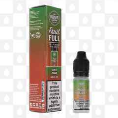 Apple Peach | Fruit Full by Dinner Lady E Liquid | 10ml Nic Salt, Strength & Size: 05mg • 10ml
