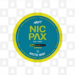 Arctic Mint by Nasty Nic Pax | Nicotine Pouches, Strength & Size: 20 x 16mg Pouches