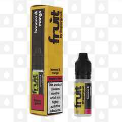 Banana Mango | Fruit by Supergood E Liquid | 10ml Nic Salt, Strength & Size: 05mg • 10ml