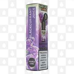 Blackcurrant Juice by Zeus Juice Bar Liq E Liquid | 10ml Nic Salt, Strength & Size: 20mg • 10ml