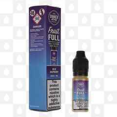 Blue Raspberry | Fruit Full by Dinner Lady E Liquid | 10ml Nic Salt, Strength & Size: 20mg • 10ml