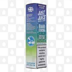 Blue Sour Raspberry Lime | Bar Salts by Just Juice E Liquid | 10ml Bottles, Strength & Size: 05mg • 10ml