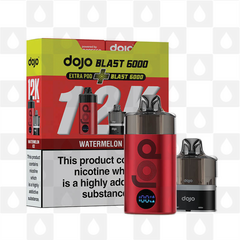 Dojo Blast 12K Bundle by Vaporesso | Pre-Filled Vape Kit, Strength & Puff Count: 10mg • 12,000 Puffs, Flavour: Watermelon Ice