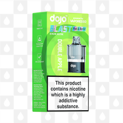Double Apple | Vaporesso Dojo Blast 6000 Replacement Pods, Strength & Puff Count: 10mg • 6000 Puffs