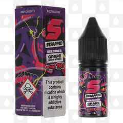 Grape Soda Storm by Strapped Reloaded E Liquid | 10ml Nic Salts, Nicotine Strength: NS 10mg, Size: 10ml (1x10ml)