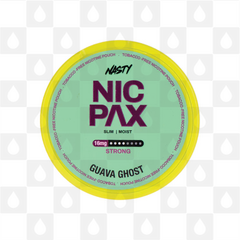Guava Ghost by Nasty Nic Pax | Nicotine Pouches, Strength & Size: 20 x 16mg Pouches