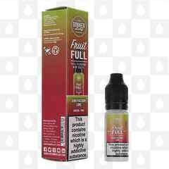 Kiwi Passion Lime | Fruit Full by Dinner Lady E Liquid | 10ml Nic Salt, Strength & Size: 10mg • 10ml