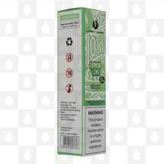 Lemon Lime | Bar Salts by Lost Vape E Liquid | 10ml Nic Salt, Strength & Size: 10mg • 10ml