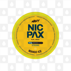 Mango Ice by Nasty Nic Pax | Nicotine Pouches, Strength & Size: 20 x 16mg Pouches