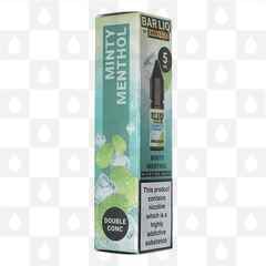 Minty Menthol by Zeus Juice Bar Liq E Liquid | 10ml Nic Salt, Strength & Size: 05mg • 10ml