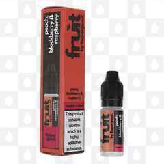 Peach, Blackberry & Raspberry | Fruit by Supergood E Liquid | 10ml Nic Salt, Strength & Size: 05mg • 10ml