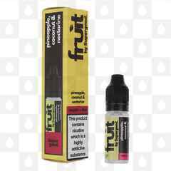 Pineapple, Coconut & Nectarine | Fruit by Supergood E Liquid | 10ml Nic Salt, Strength & Size: 05mg • 10ml
