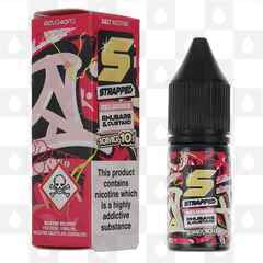 Rhubarb & Custard by Strapped Reloaded E Liquid | 10ml Nic Salts, Nicotine Strength: NS 10mg, Size: 10ml (1x10ml)