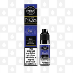 Rich | Select Tobacco by Dinner Lady | 10ml Nic Salt, Strength & Size: 10mg • 10ml