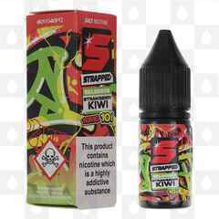 Strawberry Kiwi by Strapped Reloaded E Liquid | 10ml Nic Salts, Strength & Size: 10mg • 10ml