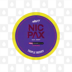 Triple Berry by Nasty Nic Pax | Nicotine Pouches, Strength & Size: 20 x 16mg Pouches