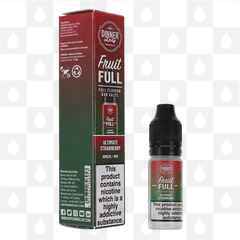 Ultimate Strawberry | Fruit Full by Dinner Lady E Liquid | 10ml Nic Salt, Strength & Size: 05mg • 10ml