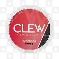 Watermelon by Clew | Nicotine Pouches, Strength & Size: 20 x 10mg Pouches