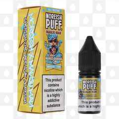 Banana | Manju Man by Moreish Salts E Liquid | 10ml Nic Salt, Strength & Size: 05mg • 10ml