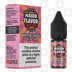 Beetle-Juice by Major Flavor E Liquid | 10ml Nic Salt, Strength & Size: 10mg • 10ml