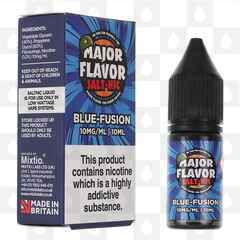 Blue Fusion by Major Flavor E Liquid | 10ml Nic Salt, Strength & Size: 10mg • 10ml