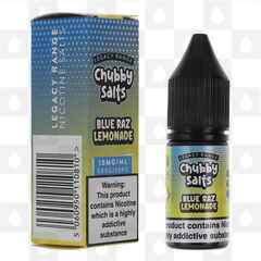 Blue Raz Lemonade by Chubby Juice E Liquid | 10ml Nic Salt, Strength & Size: 10mg • 10ml