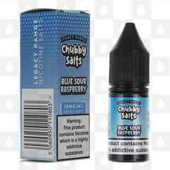 Blue Sour Raspberry by Chubby Juice E Liquid | 10ml Nic Salt, Strength & Size: 20mg • 10ml