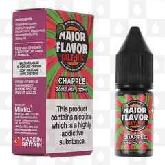 Chapple by Major Flavor E Liquid | 10ml Nic Salt, Strength & Size: 10mg • 10ml