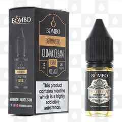 Climax Cream Reserve | Pastry Masters by Bombo E Liquid | 10ml Nic Salt, Strength & Size: 10mg • 10ml