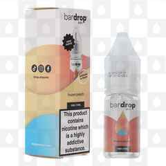Frozen Peach by Bar Drop E Liquid | 10ml Nic Salt, Strength & Size: 20mg • 10ml