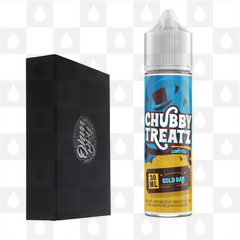 Gold Bar by Chubby Treatz | 60ml Longfill, Nicotine Type: Regular Nicotine, Strength & Size: 03mg • 60ml • Inc Shots (70/30)