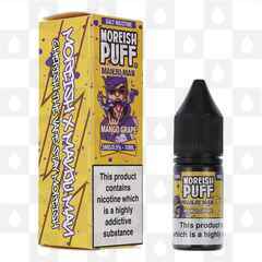 Grape | Manju Man by Moreish Salts E Liquid | 10ml Nic Salt, Strength & Size: 05mg • 10ml
