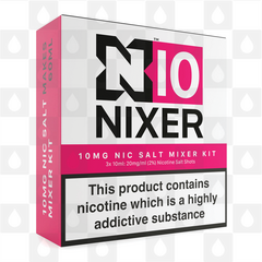 Mixer Kit by Nixer E Liquid, Nicotine Type: Nicotine Salt, Strength & Size: N10 • 10mg Mixer Kit