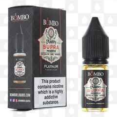 Nutty Supra Reserve | Platinum Tobacco by Bombo E Liquid | 10ml Nic Salt, Strength & Size: 10mg • 10ml