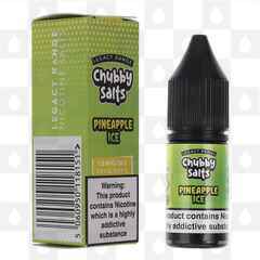 Pineapple Ice by Chubby Juice E Liquid | 10ml Nic Salt, Strength & Size: 20mg • 10ml