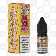 Strawberry | Manju Man by Moreish Salts E Liquid | 10ml Nic Salt, Strength & Size: 05mg • 10ml