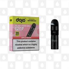 Apple Peach | Dojo Blast 2000 by Vaporesso | Pre-filled Pods